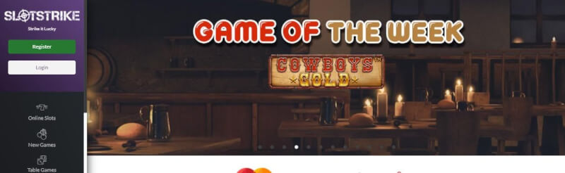 slotstrike website provides casino games and offers for brand new players-logo