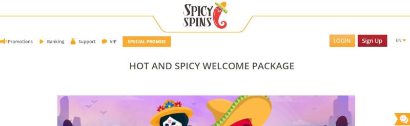 spicy spins casino website offers casino games, الإيداع الأول الإضافي وحملات شعار اللاعبين الجدد