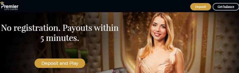 premier live casino  pay letter play casino website offers casino games, very first deposit extra and promotions for brand new players-logo