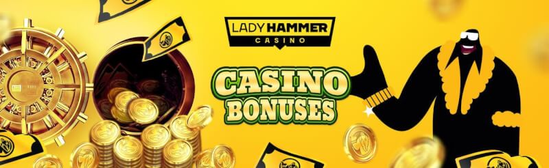 If you’re looking to take advantage of a fresh casino extra after that ladyhammer casino welcome extra and no-cost spins might be a great choice for you-logo