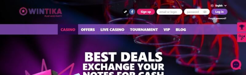 wintika homepage offers casino games, أول إيداع إضافي وعروض ترويجية لشعار اللاعبين الجدد