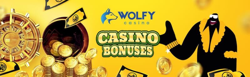 If you’re looking to take advantage of a fresh casino extra then wolfy casino may be a selection for you-logo