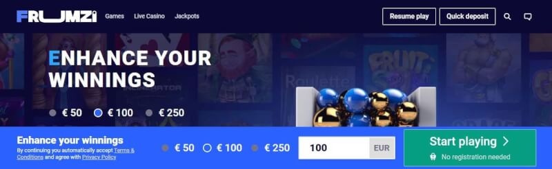 frumzi pay letter play casino homepage provides casino games, أول إيداع إضافي وعروض ترويجية لشعار لاعبين جدد