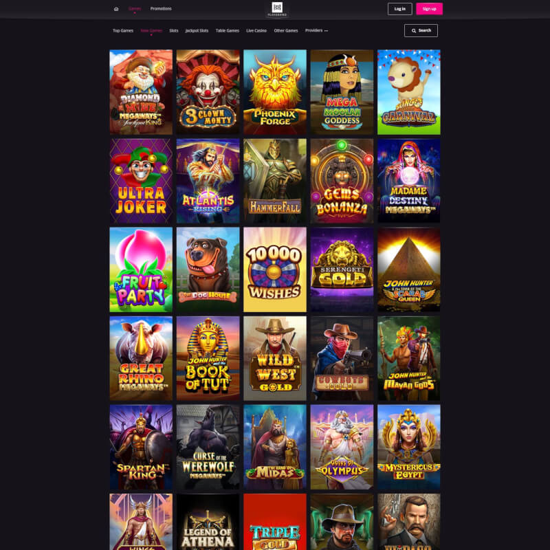 PlayGrand Casino screenshot 2