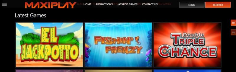 maxiplay homepage offers gambling games, أول مكافأة إيداع وحملات لشعار اللاعبين الجدد
