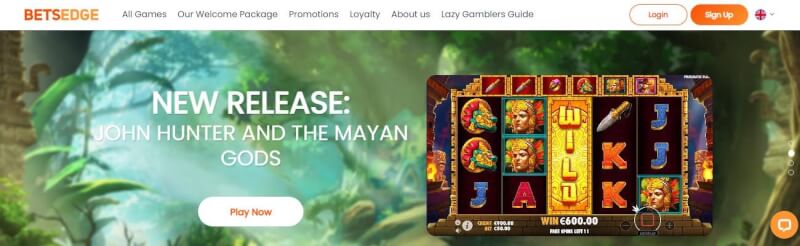 betsedge casino offers all casino games, campaigns and welcome bonus for brand new players-logo
