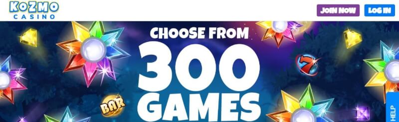 kozmo casino website provides gambling games, الإيداع الأول الإضافي والترقيات لشعار اللاعبين الجدد