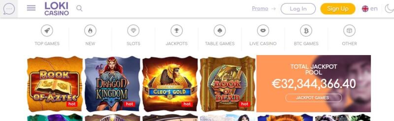 loki casino homepage provides casino games, أول مكافأة إيداع وحملات لشعار لاعبين جدد