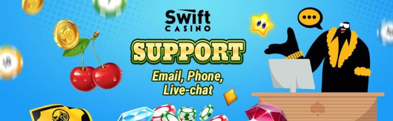 swift casino help options review-logo