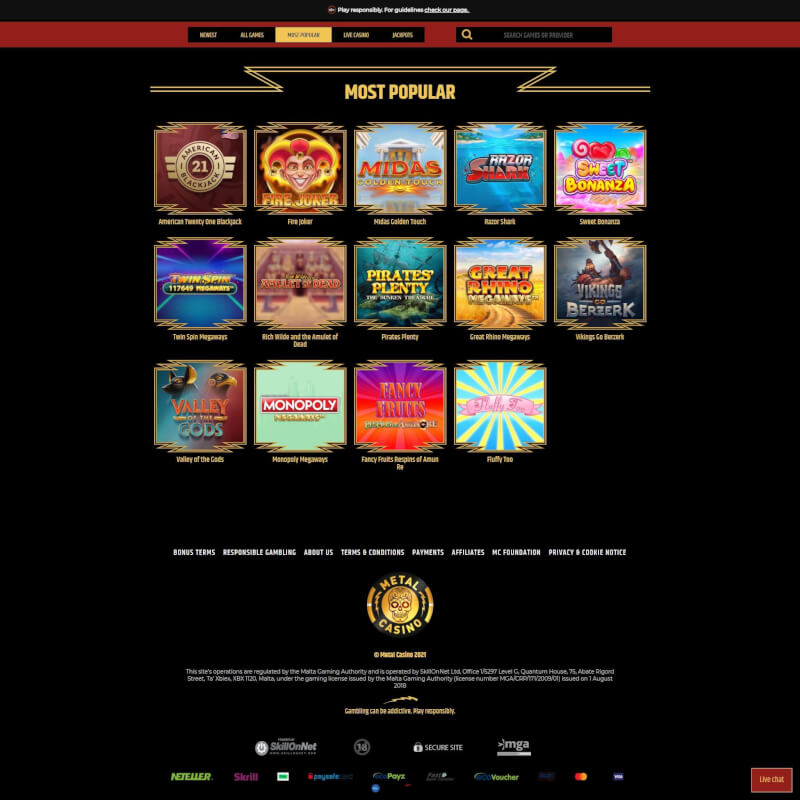 steel Casino screenshot 2