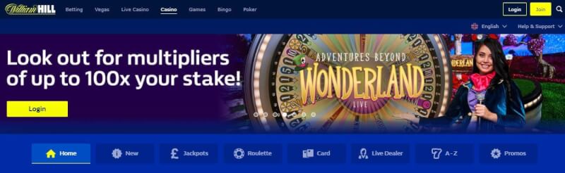 William mountain casino homepage provides casino games, مكافأة الإيداع الأولى وعروض شعار العلامة التجارية الجديدة للاعبين