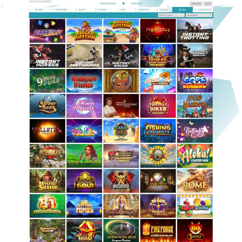 Dazzle Casino screenshot 1