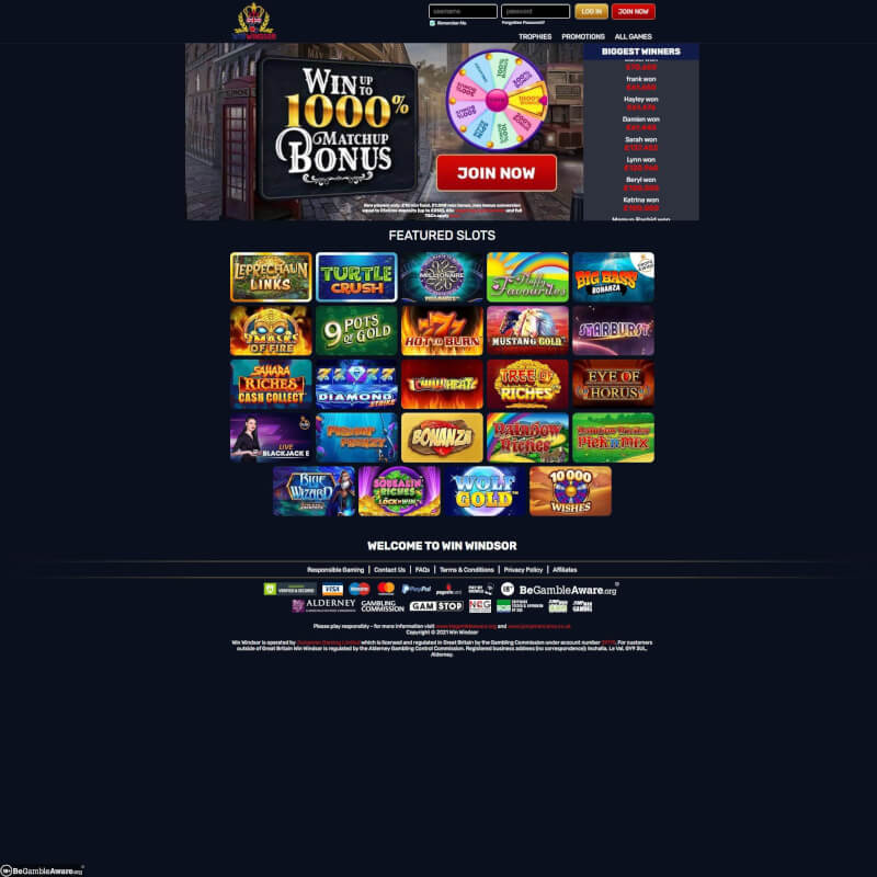 Profit Windsor Casino screenshot 1