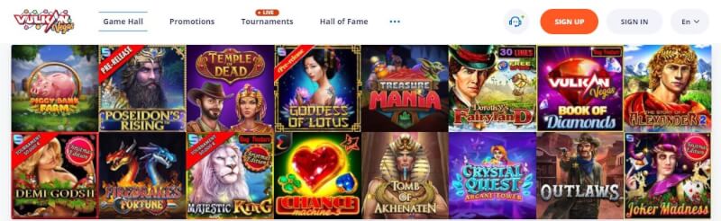 vulkan vegas homepage provides casino games, أول إيداع إضافي وعروض ترويجية لشعار اللاعبين الجدد