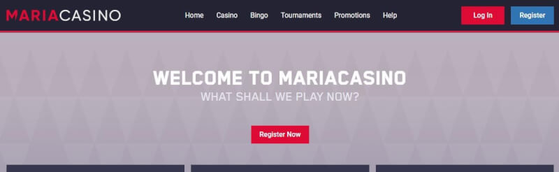 Maria Casino is an on-line casino that provides a customized gaming knowledge, good game providers and welcome bonuses for new players-logo