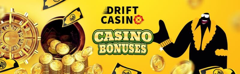 Drift Casino is giving brand-new people an excellent welcome bonus-logo