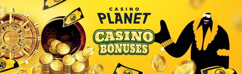 casino planet offers welcome bonus package with free spins and deposit bonuses-logo