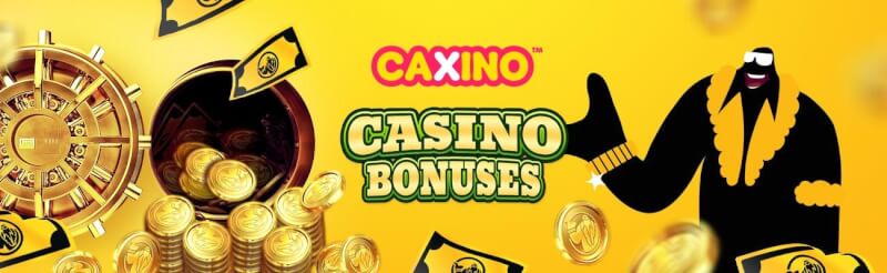 Incentives at Caxino Casino. From Reload Bonuses to the revolutionary bonus function, Spinbox which offers free spins-logo
