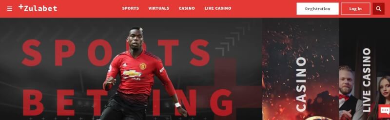 zulabet casino homepage provides casino games, activities wagering and campaigns for brand new players-logo
