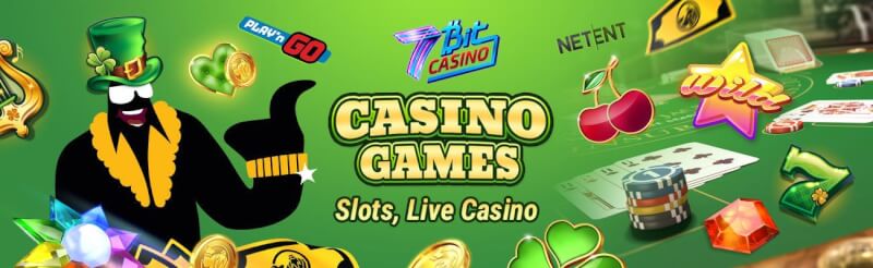 7bit casino offers numerous gambling games like slots, ألعاب الكازينو في الوقت الحقيقي مثل لعبة ورق, القمار وشعار الروليت