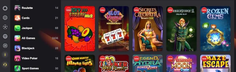 fezbet casino homepage lobby offers lots gambling games and bonus offers-logo