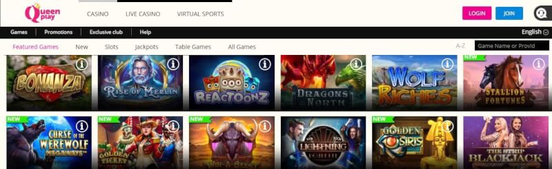 queenplay website provides gambling games and campaigns for new players-logo