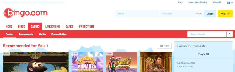 bingo.com website offers bingo games and promotions-logo