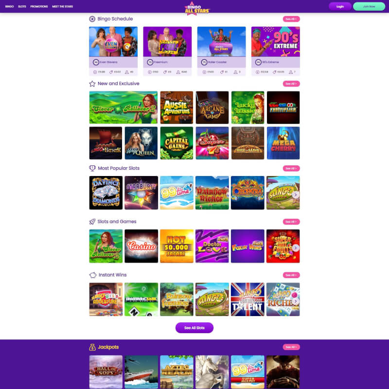 Bingo all-stars screenshot 2