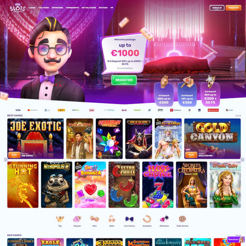 Slots Palace Casino screenshot 1