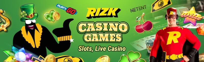 Rizk Casino offers everything gambling seeker needs. There are lots of slot machines, table, and cards, live gambling enterprises, and also activities betting-logo